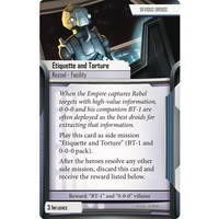 DEVIOUS DROIDS | Etiquette and Torture : Kessel - Facility