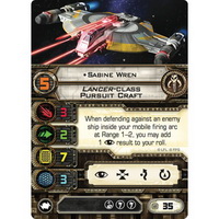 Sabine Wren | Lancer-class Pursuit Craft (Unique)