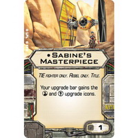 Sabine's Masterpiece : TIE Fighter (Unique)